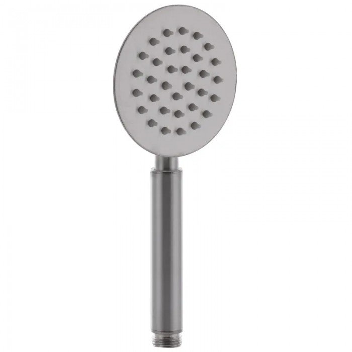 Ручна лійка для душу Zerix LR70002 (кругла) (нерж. сталь) (LL1641)