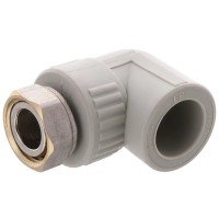 Кут з накидною гайкою Europroduct EP.0106 - 20x1 / 2 "(EP4031) Кут з накидною гайкою Europroduct EP.0106 - 20x1 / 2 "(EP4031)