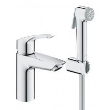 Смеситель для раковины с гигиеническим душем Grohe Eurosmart New (23124003) Смеситель для раковины с гигиеническим душем Grohe Eurosmart New (23124003)