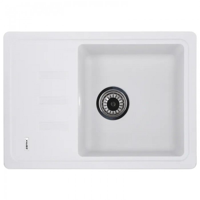 Мийка кухонна Zerix ZS-6243S-01 Біла (ZX4571) Мийка кухонна Zerix ZS-6243S-01 Біла (ZX4571)