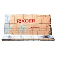 Плівка тепловідбивна металізована з розміткою Koer (рулон 50 м) (KR2868)
