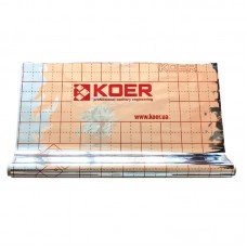 Пленка теплоотражающая металлизированная с разметкой Koer (рулон 50 м) (KR2868)