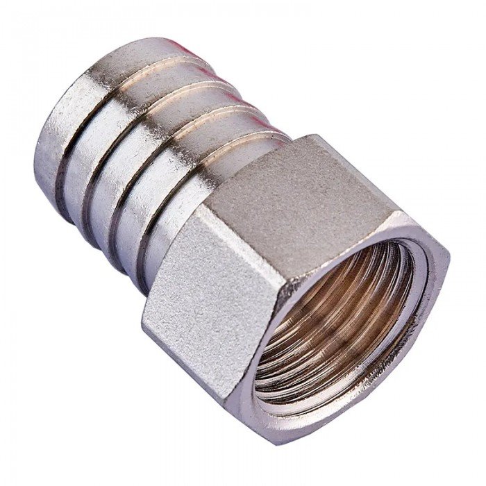 Штуцер для приєднання шланга Koer KF.U06F-20 - 1/2"x20mm F (KR3340) Штуцер для приєднання шланга Koer KF.U06F-20 - 1/2"x20mm F (KR3340)
