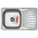Мойка кухонная Zerix Z7848-08-180MD (micro decor) (ZS0574) Мойка кухонная Zerix Z7848-08-180MD (micro decor) (ZS0574)