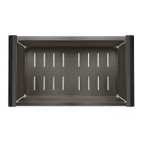 Сушарка для посуду Mixxus BAS-03 NANO-BLACK 420мм з нерж. сталі (колір графіт) (MX1950) Сушарка для посуду Mixxus BAS-03 NANO-BLACK 420мм з нерж. сталі (колір графіт) (MX1950)