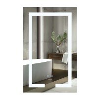 Зеркало Mixxus HARD MR07-50x80 с Led Touch, Anti-fog, димером, регулятором яркости (MX9992)