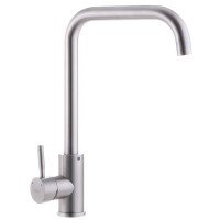 Змішувач для кухні з нерж. сталі SUS304 Zerix SUS-011G (ZX3110)