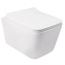 Унитаз подвесной Mixxus QUADRO-0304-R 520x360x365mm, система смыва RIMLESS (MI6707) Унитаз подвесной Mixxus QUADRO-0304-R 520x360x365mm, система смыва RIMLESS (MI6707)