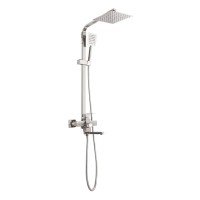 Душевая колонна со смесителем (нерж.сталь) Mixxus FIT-009-J (SS2825)