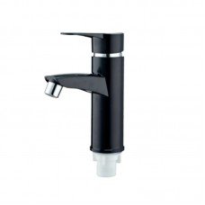 Смеситель для умывальника PLAMIX Sergio-001 Black (с подводкой) (PM0643) Смеситель для умывальника PLAMIX Sergio-001 Black (с подводкой) (PM0643)