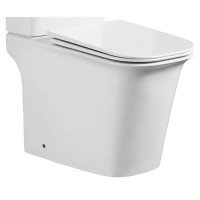 Чаша унітазу-компакту Mixxus Wave-0404-R Bowl 630х350х805 Rimless без сидіння (MI8362)