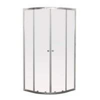 Душевая кабина без поддона Mixxus Premium DIVERSE SC01-90x90x195-TR Chrome прозрачное стекло 5мм (M