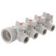 Коллектор 4-way с шаровыми кранами (40x20) PPR Koer K0171.PRO (KP0221) Коллектор 4-way с шаровыми кранами (40x20) PPR Koer K0171.PRO (KP0221)