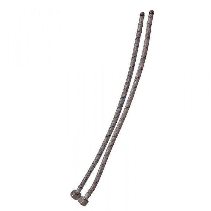 Гибкая подводка Champion FH-01-F1/2"xM10-100 нержавейка (пара) (AC0671)