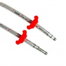 Гибкий подвод Koer KH-02-F1/2"xM10-1000 в силиконовой оболочке (пара) (KR3534)