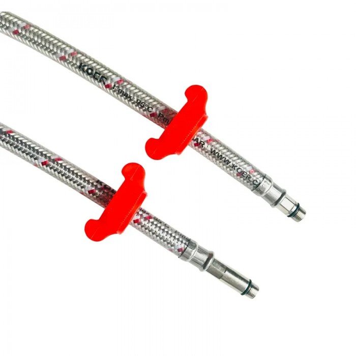 Гибкий подвод Koer KH-02-F1/2"xM10-1000 в силиконовой оболочке (пара) (KR3534) Гибкий подвод Koer KH-02-F1/2"xM10-1000 в силиконовой оболочке (пара) (KR3534)