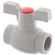 Кран шаровый PPR КШ Koer (бабочка) для горячей воды 25 (Koer K0182.PRO) (KP0235) Кран шаровый PPR КШ Koer (бабочка) для горячей воды 25 (Koer K0182.PRO) (KP0235)
