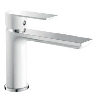 Змішувач для умивальника HAIBA ALEX 001 LONG WHITE-CHROME (HB9563) Змішувач для умивальника HAIBA ALEX 001 LONG WHITE-CHROME (HB9563)