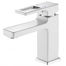 Смеситель для умывальника Mixxus Premium DANTE 001 NUT White-Chrome (MI6792) Смеситель для умывальника Mixxus Premium DANTE 001 NUT White-Chrome (MI6792)