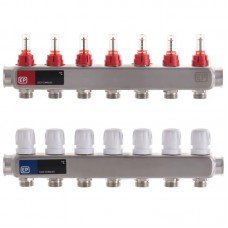 Коллекторный блок с расxодомерами Europroduct EP.S1110-07 1"x7 (EP4983)
