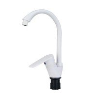 Смеситель для кухни Plamix Oscar-011 White (с подводом) (PM0650) Смеситель для кухни Plamix Oscar-011 White (с подводом) (PM0650)