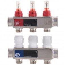 Коллекторный блок с расxодомерами Europroduct EP.S1110-03 1"x3 (EP4979)