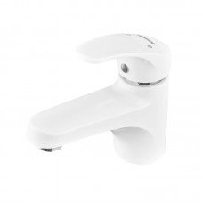 Смеситель для умывальника Plamix Fidel-001 SET White (с подводом) (PM0659) Смеситель для умывальника Plamix Fidel-001 SET White (с подводом) (PM0659)
