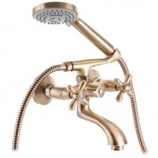Смеситель для ванны Haiba Dominox 142 Euro Бронзовый (HB3938) Смеситель для ванны Haiba Dominox 142 Euro Бронзовый (HB3938)