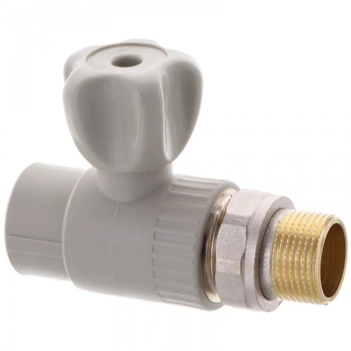 Кран радиаторный прямой Europroduct EP.0125 - 25x3/4M" (стальной шар) (EP4050) Кран радиаторный прямой Europroduct EP.0125 - 25x3/4M" (стальной шар) (EP4050)