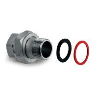 Сгон американка прямой Koer KR.343 - 1“ (плоская прокладка) (KR4768) Сгон американка прямой Koer KR.343 - 1“ (плоская прокладка) (KR4768)