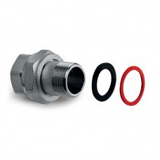 Згін американка Koer KR.343 - 1“ прямий, плоска прокладка (KR4768) Згін американка Koer KR.343 - 1“ прямий, плоска прокладка (KR4768)