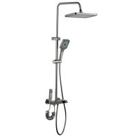 Душова колона зі змішувачем Mixxus Premium NEPTUNE 009-J GRAPHITE з кнопкою перемикання, 4 режими (MI6833) Душова колона зі змішувачем Mixxus Premium NEPTUNE 009-J GRAPHITE з кнопкою перемикання, 4 режими (MI6833)