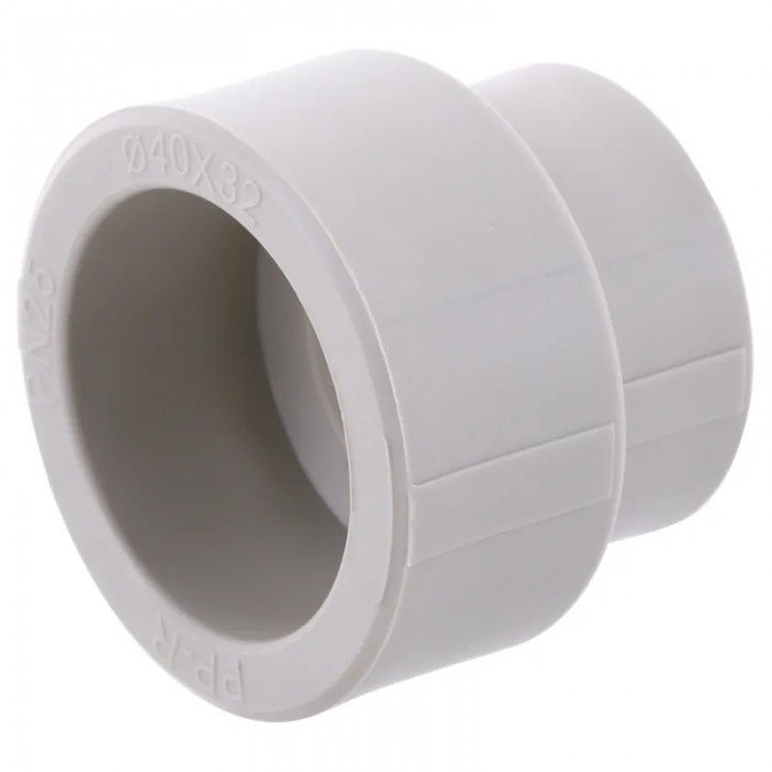 Муфта переходная 40x32 PPR Europroduct EP.0011 (EP4062) Муфта переходная 40x32 PPR Europroduct EP.0011 (EP4062)