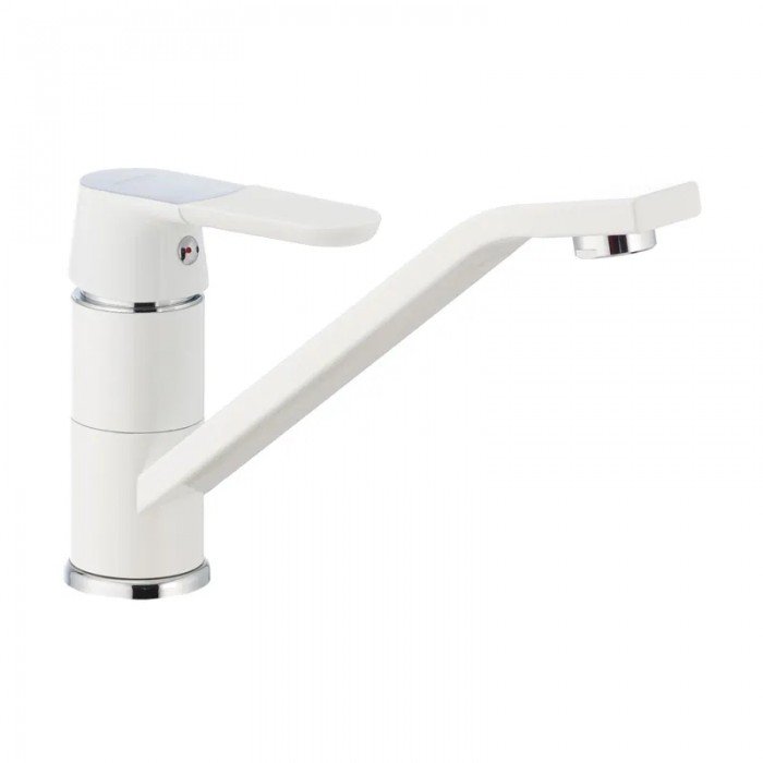 Кухонний змішувач білий MIXXUS Premium Tiger 555 (MI0575) Кухонний змішувач білий MIXXUS Premium Tiger 555 (MI0575)