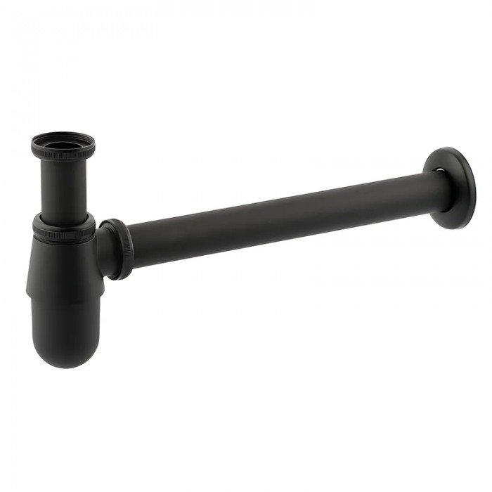 Сифон для раковини Mixxus SIPHON-01 BLACK без випуску (під донний клапан) без ревізії (Колір чорний) 1 1/4'' (AC3571) Сифон для раковини Mixxus SIPHON-01 BLACK без випуску (під донний клапан) без ревізії (Колір чорний) 1 1/4'' (AC3571)