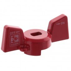 Ручка бабочка Koer для крана шарового 1/2'' алюминиевая (KR3016)