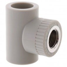 Трійник ВР 25x1/2F PPR Koer K0104.PRO (KP0124) Трійник ВР 25x1/2F PPR Koer K0104.PRO (KP0124)