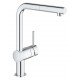 Смеситель для кухни с выдвижным изливом Grohe Minta (32168000) Смеситель для кухни с выдвижным изливом Grohe Minta (32168000)