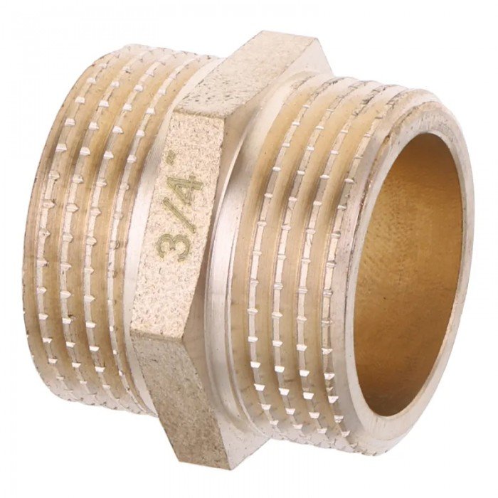 Ніпель 3/4 '' Koer WM.N08.WN без нікелю (KR2991) Ніпель 3/4 '' Koer WM.N08.WN без нікелю (KR2991)