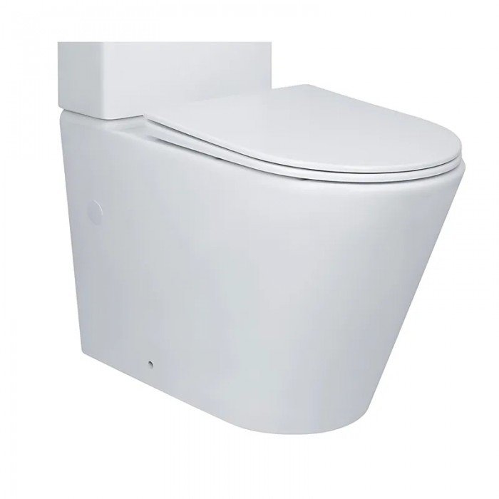 Чаша унітазу-компакту Mixxus Bevel-0403-T3 Bowl 640х360х835 Tornado 3.0 без сидіння (MI8349)