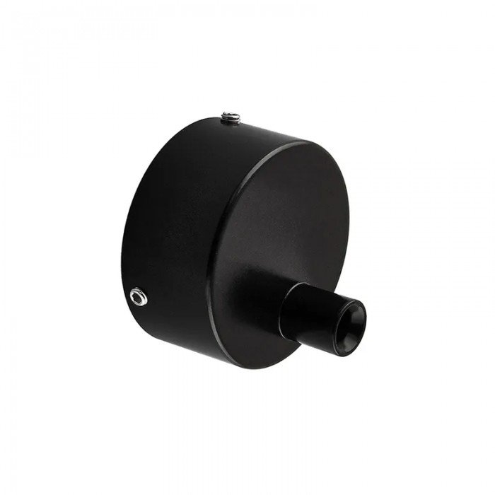 Чашка декоративна Mixxus TCC-01 BLACK (кругла) для маскування кабелю (колір чорний) (MI6638)