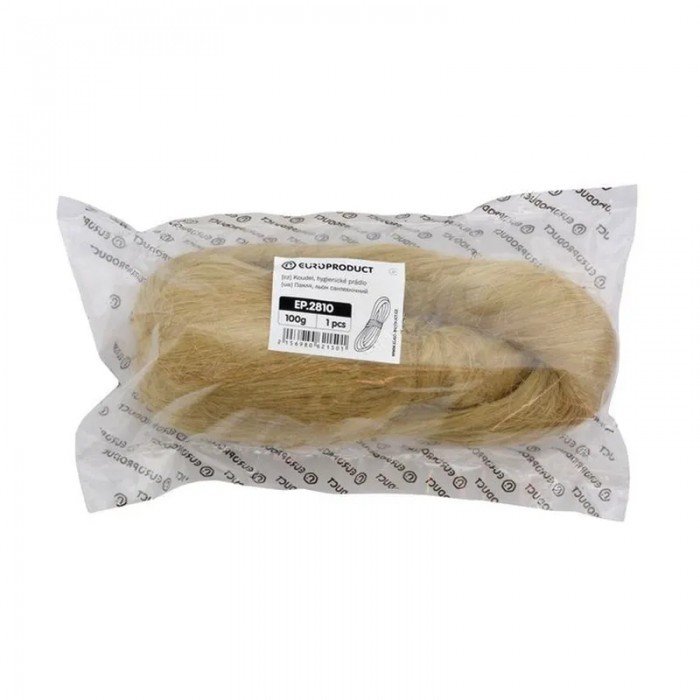 Пакля, лен сантехнический Europroduct EP.2810 100 г (EP6215) Пакля, лен сантехнический Europroduct EP.2810 100 г (EP6215)
