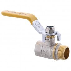 Кран шаровой СК 1/2" ГШВ YELLOW ART.607 (WP0100)