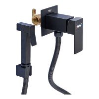 Смеситель для гигиенического душа Haiba Kubus 002 (Inner) Black (HB3952)