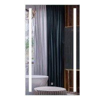Зеркало Mixxus Premium LINES MR17-100x60-Reverse с Led Touch, Anti-fog, димером, регулятором яркост