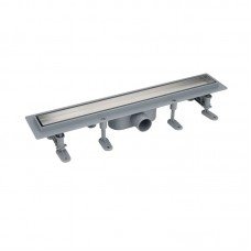 Душевой трап MIXXUS DRAIN-06-70 с пласт. основой и накладкой из нерж. стали 70x700мм (MI6524)