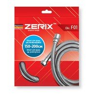 Шланг розтяжний Zerix Chr.F01 (150 см) (ZX2619) Шланг розтяжний Zerix Chr.F01 (150 см) (ZX2619)