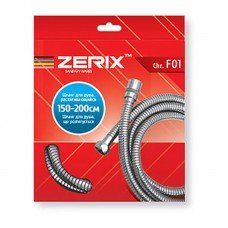 Шланг растяжной Zerix Chr.F01 (150 см) (ZX2619) Шланг растяжной Zerix Chr.F01 (150 см) (ZX2619)