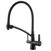 Кухонный смеситель с силик. изливом и вых. для питьевой воды KOER KB-72003-05 (KR3376) Кухонный смеситель с силик. изливом и вых. для питьевой воды KOER KB-72003-05 (KR3376)