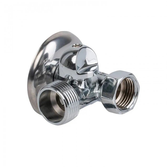 Кран проходной Т-образный Europroduct EP.3002 - 1/2Mx3/4Mx1/2F для посудомоечной/стиральной машин ( Кран проходной Т-образный Europroduct EP.3002 - 1/2Mx3/4Mx1/2F для посудомоечной/стиральной машин (